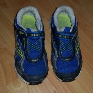Saucony boys blue, silver, geen sneakers